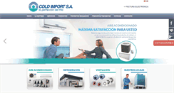 Desktop Screenshot of coldimport.com.pe